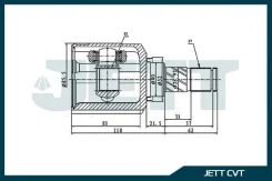 ���� ���������� JETT V40-1252 V401252 ����