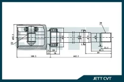 ���� ���������� JETT V40-1724 V401724 ����