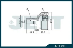 ���� ������� JETT V41-4048 V41-4048 JETT V414048 ����