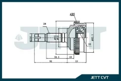 ���� ������� JETT V41-1323 ABS V411323ABS ����
