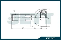 ���� ������� JETT V41-9050 V41-9050 JETT V419050 ����