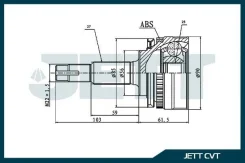 ���� �������� �������� JETT V411024ABS V411024ABS ����