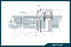���� ������� JETT V41-0004 ABS V410004ABS ����