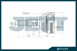 ���� �������� �������� JETT V439085 V439085 ����