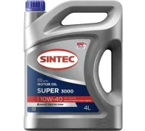 Sintec Super 3000. 10W-40, �����������������, 4��. ����