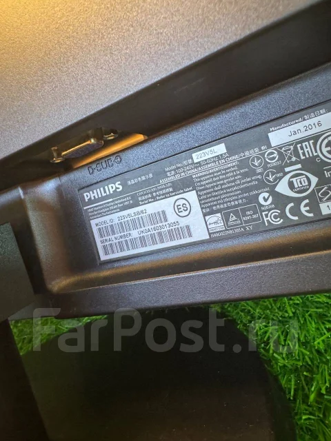 Philips. 21.5", ���������� �� (LCD, LED, QLED) ����