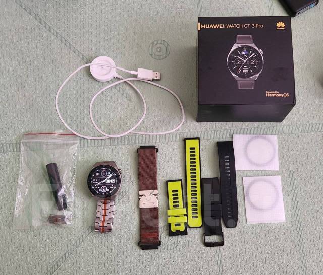 Huawei Watch GT 3 Pro. GPS, IP68 ����