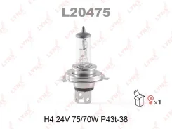 ����� H4 24V 75/70W P43T-38 HCV LYNXauto L20475 L20475 ����