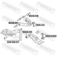 ����������� ��������� ������� ������ | ����� ����/��� | Febest MZAB088 MZAB088 ����