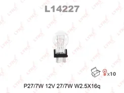 ����� P27/7W 12V W2,5X16Q LYNXauto L14227 L14227 ����