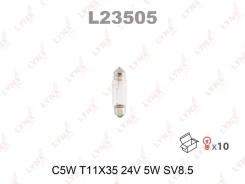 ����� C5W 24V SV8.5 T11X35 HCV LYNXauto L23505 L23505 ����