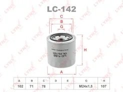 ������ �������� LYNXauto LC142 LC142 ����