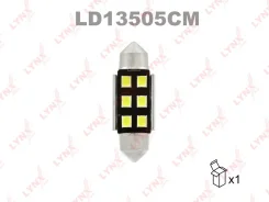 ����� ������������ LED C5W T11x35 12V SV8,5-8 SMDx6 7000K CANbus LYNXauto LD13505CM LD13505CM ����