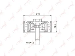 ����� �������� ���������� ����� LYNXauto PB7020 PB7020 ����