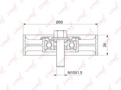 ����� �������� ���������� ����� LYNXauto PB7217 PB7217 ����