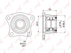 ������� ������ | ��� ����/��� | LYNXauto WB1024 WB1024 ����