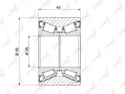 ��������� ������� ������ | ��� ����/��� | LADA Vesta GFL/XRAY LYNXauto WB1298 WB1298 ����