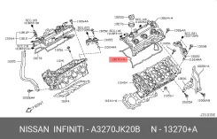 ��������� ������ �������� ��� Infiniti FX, Infiniti EX, Infiniti Q50 13- nissan a3270-jk20b A3270JK20B ����