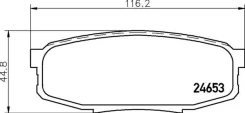 ������� ��������� �������� | ��� | (PF-1542) Nisshinbo NP1064 NP1064 ����