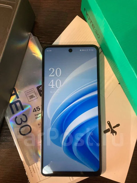 Infinix Note 30. �/�, 256 ��, 4G LTE, Dual-SIM ����