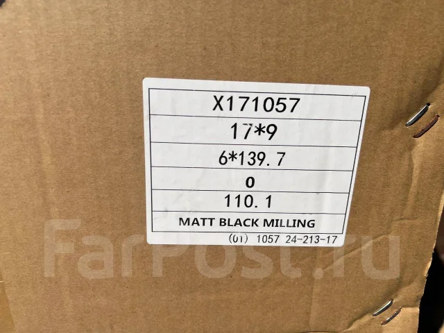 Wilcroxx. 9.0x17", 6x139.7, ET0, �� 110,1���. ����