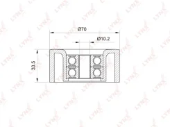 ����� �������� ��������� ������������ LYNXauto PB5013 PB5013 ����
