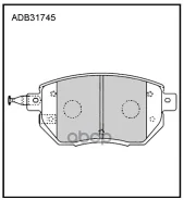 ������� ��������� �������� Nissan Murano I 03-08 II 07-14 / Infiniti FX 02-08 08-13 Allied Nippon ���. adb31745 ADB31745 ����