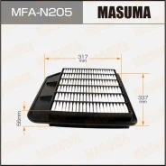 ������ ��������� MFA-N205 ��� Nissan ������������� Masuma ����� 165461LKOE 165461LK0A 165461LK0E 165461LA0A A-0490 DFA966 MFA-N205 A61980 AG387 �����...