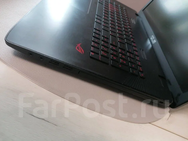 Asus ROG GL752VW. 17.3", 260����, ��� 8 ��, ���� 1 000���, WiFi: 1, Bluetooth: 1, ����������� �� 3��. ����
