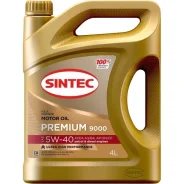Sintec Premium 9000. 5W-40, �������������, 4��. ����