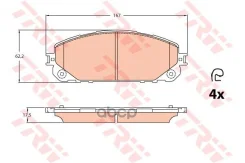 ������� ��������� �������� �������� JEEP Cherokee (KL) (2013) [178Trwgdb2094] GDB2094 ����
