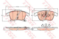 ������� ��������� �������� �������� FORD Galaxy (2016) [178Trwgdb2092] GDB2092 ����