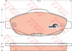 ������� ��������� �������� �������� Citroen-Peugeot [178Trwgdb1761] GDB1761 ����