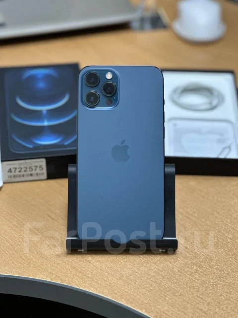 Apple iPhone 12 Pro Max. �/�, 256 ��, �������, 4G LTE, NFC ����