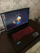 MSI Katana 17 B12UCR. 17.3", 2,5����, ��� 16 ��, ���� 512���, WiFi, Bluetooth, ����������� �� 3��. ����