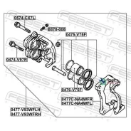 ������� ��������� �������� ������ (�� ������) Febest 0477V93WFRH 0477V93WFRH ����