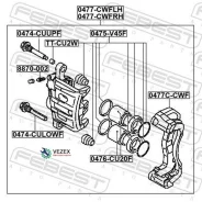 ������� ��������� �������� ������ (�� ������) Febest 0477Cwfrh 0477CWFRH ����