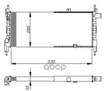 �������� ������� ���������� OPEL Combo (Kadett) 90- NRF ���. 58711 58711 ����