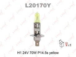 ����� H1 24V 70W P14.5s Yellow HCV LYNXauto L20170Y L20170Y ����