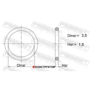 ������ �������������� �������� ������� ������� 3.5x1.5 | �����/��� ����/��� | Febest 21400002 21400002 ����
