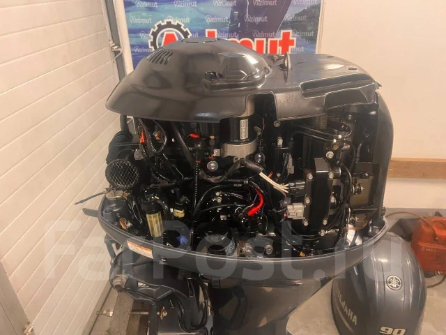Yamaha. 90��.�., 4-�������, ����������, ���� X (635 ��), 2018 ��� ����