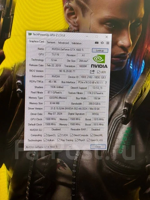GeForce GTX 1660 Ti ����