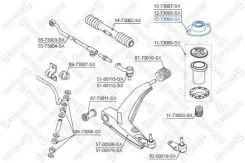 ����� ������������ ��������� ������� VIN: 439640 Daewoo Lanos 97 Stellox 1273009SX ����