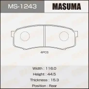 ������� �������� ������ Toyota Land Cruiser 02 Masuma MS1243 ����