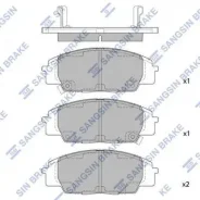 ������� �������� �. Honda Civic 2.0/1.7CDTi 02/S2000 2.0i 99 HI-Q SP1434SNS GDB3250=735 02=FDB1444 SP1434 ����
