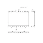 �������� ���������� ��������� Nissan X-Trail 2.5 07- NRF 53761 - 53761 ����