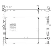 �������� ���������� ��������� Peugeot 3008 1.2 16- NRF 59355 - 59355 ����