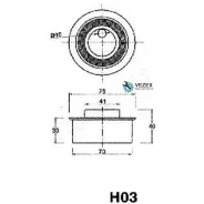 ���������� ����� ��� Hyundai Coupe (GK) 2.0 Japanparts BEH03 BEH03 ����
