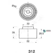 ����� ���������� ��� Japanparts BE312 BE312 ����