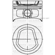 ������� ��� � �������� AUDI Volkswagen: AEE-ALM; O76,510 MM +0,50 MM Yenmak 3104321050 3104321050 ����